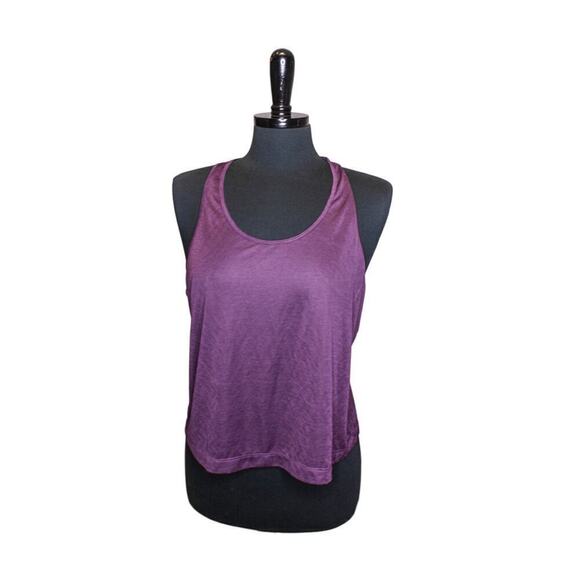 Athleta Tank Top Racerback Purple Lightweight  Athleisure Activewear Gym Workout - Picture 1 of 4